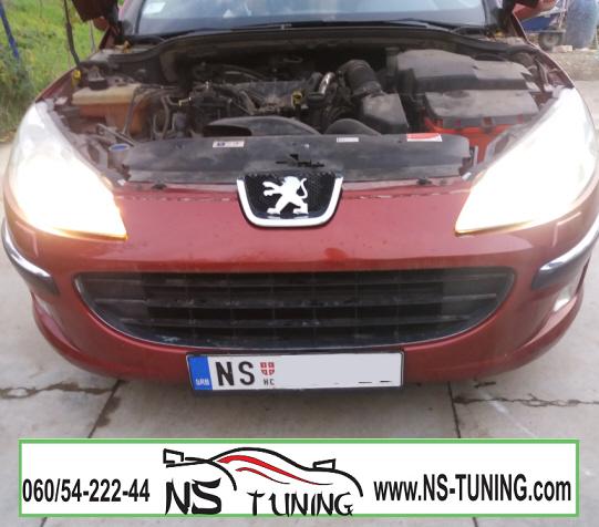 peugeot 407 xenon sijalica d2s ugradnja novi sad 